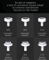 Preview: Xiaomi Wassersparhahn Smarter Wasserhahnaufsatz - Kontaktlos