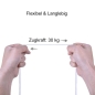 Preview: 25M Cat6 Lan Netzwerk Patch Kabel Flachkabel Cat6E