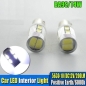 Preview: Led Xenon Lampen Ba9S T4W 5630 10 Smdbirnen 5630 Z.B. Innen