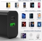 Preview: Usb-C-Ladegerät 30W 2 Port Schnelles Typ-C-Wandladegerät Net