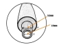 Preview: 19V 3.42A Adapter Ladegerät 5.5*2.5Mmfür Laptop Medion Tosh