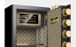 Preview: Elektronischer Wandtresor Möbeltresor Elektronischer Safe 45cm