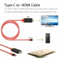 Preview: 4K Usb 3.1 Typ C Zu Hdmi Kabel Hdtv Tv Adapter Für Macbook S