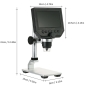 Preview: 4.3 Zoll Digitales Mikroskop Lupe Endoskop Professional Cam