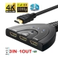 Preview: 4K 3D Switch Verteiler Hdmi Umschalter 3 Port Splitter Adapt