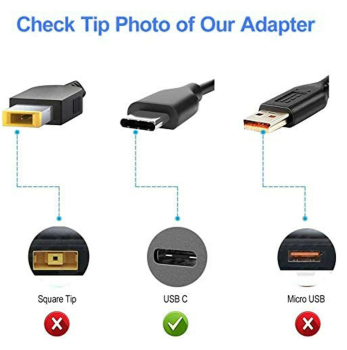 45W Usb-C Type-C Ac Adapter Laptop Ladegerät Netzkabel Kabel