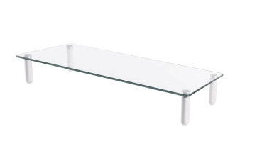 Universal Glas Monitorerhöhung Glas-Ständer 560X210X80Mm Max