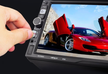 7 "2 Din Auto Bildschirm G P S Android + Kamera Bt Mp5