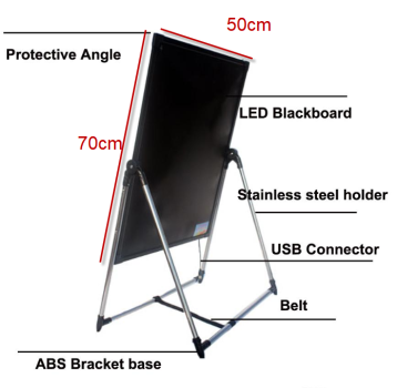 Led Schreibtafel Leuchtschild Werbung 50X70Cm Schild Leuchtr