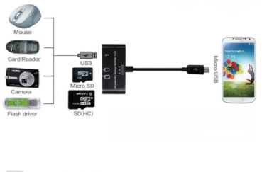 Otg Adapter Kartenleser Sd Card Reader Usb Samsung Galaxy No