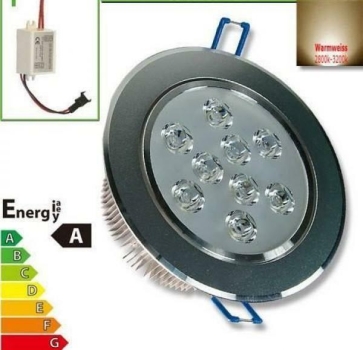 Einbaustrahler 9W