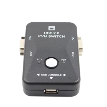 2 Port Usb Vga Kvm Schalter Box Für Mausschalter Box Für Mau