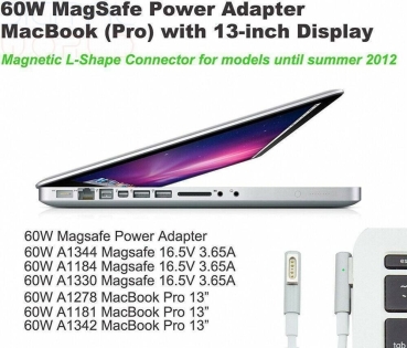 60W 60L Ladegerät Für Macbook Pro Mac Book Pro Ladegerät Mag