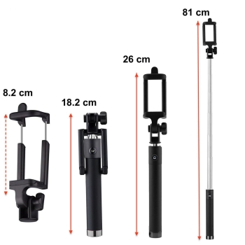 Universal Android Einbeinstativ Selfie Stick Wired Für Samsu