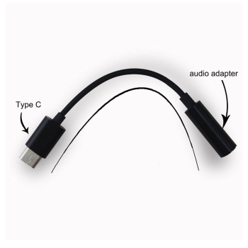 Usb Typ-C Audio Adapter-3.5Mm Kopfhörer Typ-C Auf 3,5Mm Kopf