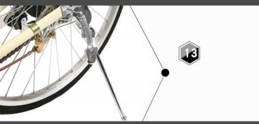 26Zoll Damenvelo Citybike Fahrrad Velocity Bike Mächenfahrra