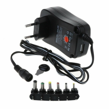 Universal Netzteil Usb 1A Ac/Dc 3V 4,5V 5V 6V 7,5V 9V 12V+5V