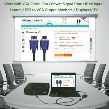 Hdmi Eingang Auf Vga Full Hd Vga Adapterkabel Für Tablet Lap