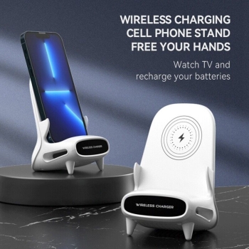 Schnellladegerät Wireless Ladegerät Mini-Stuhl Halter Draht