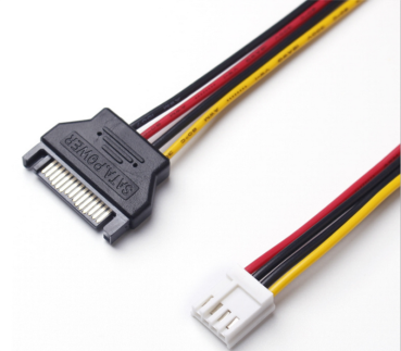 Stromkabel Adapter Sata 15Pin Stecker Auf Floppy 4Pin Strom
