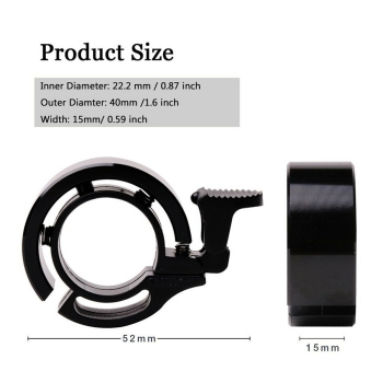 Slim Fahrradklingel Fahrrad Klingel Velo Klingel Glocke Hupe