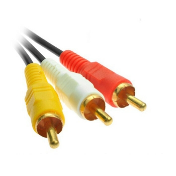 3M 3 Rca Zu 3 Rca Av Video Audio Phono Av Stecker Kabel/Blei