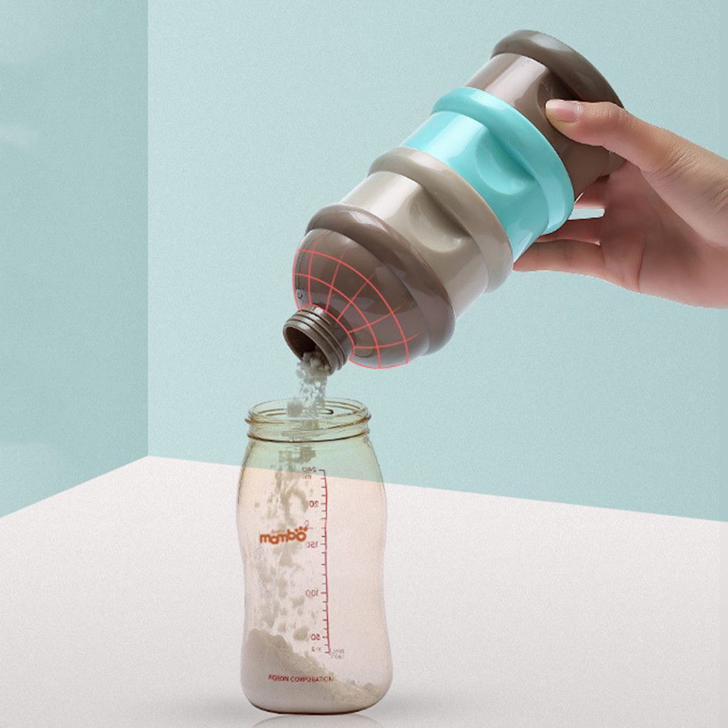 Tragbarer Baby Milchpulver Spender Behälter Formel Vorratsbehälter Portionierer 