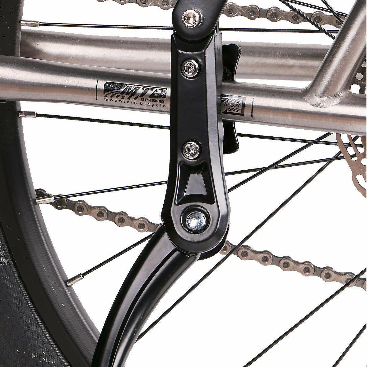 Crislove Fahrradständer für 24 26 28 " Zoll Höhenverstellbarer Fahrradständer 