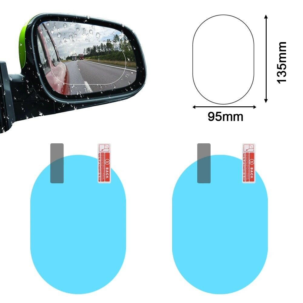 4 stück Auto Außenspiegel Rückspiegel Film Anti-nebel Wasserfest Schutzfolie 