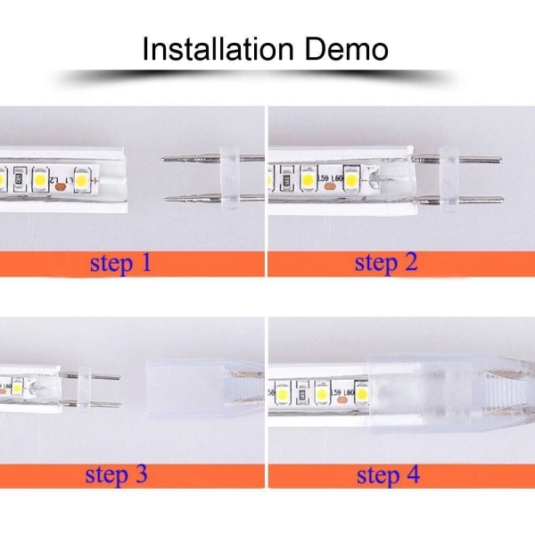Dimmer Steuergerät Lichtschlauch Netzteil Zuleitungssteckr F