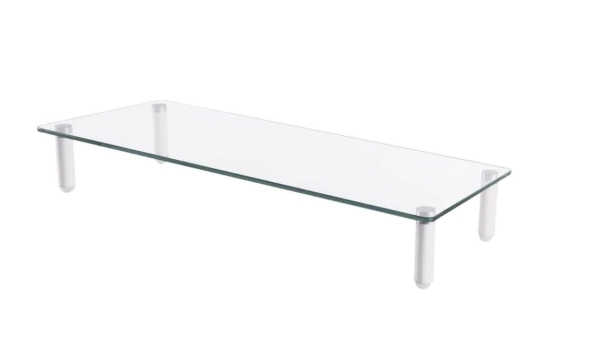 Universal Glas Monitorerhöhung Glas-Ständer 560X210X80Mm Max