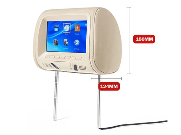 Universal Paar 7 Zoll Hd Kopfstütze Monitor Lcd Headrest Dis