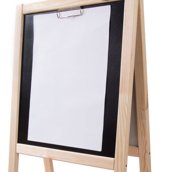 Tafel Kinder Holztafel Standtafel 2 In 1 Schultafel Schreibt