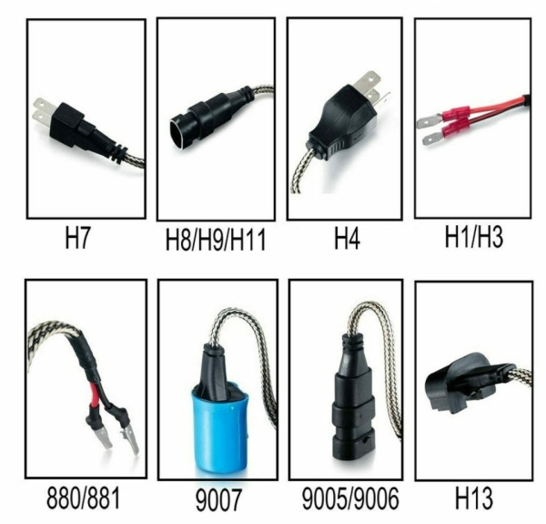 C6 H3 Led Scheinwerfer Headlamp 7600L Headlamp 7600Lm 6000K