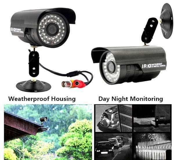 4 Kamera Überwachungskamera Cctv 4 Überwachungssystem 900 Tv