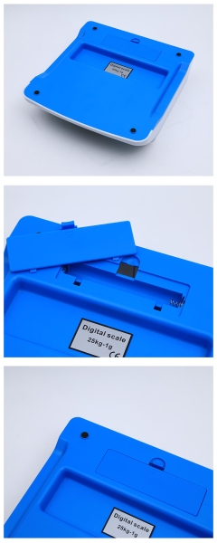 Digitale Küchenwaage 25Kg/1G Feinwaage Briefwaage Präzisions