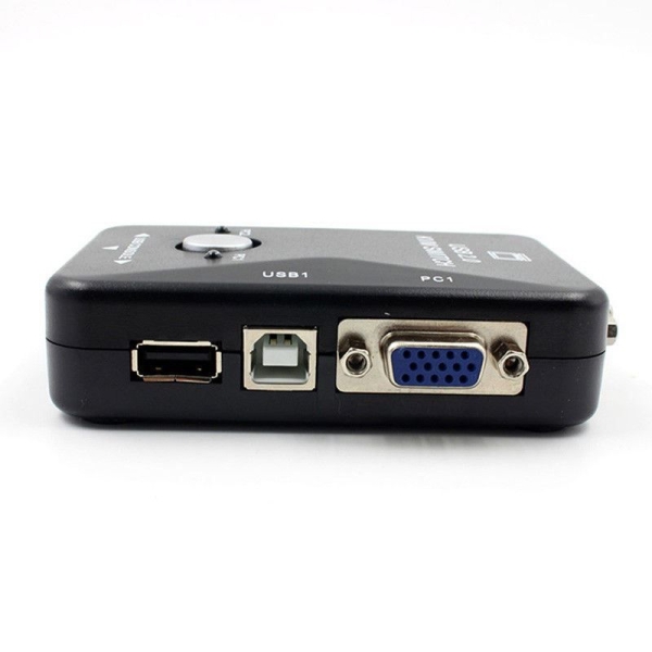 2 Port Usb Vga Kvm Schalter Box Für Mausschalter Box Für Mau