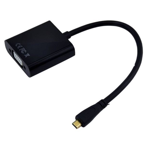 Micro Hdmi Eingang Auf Vga Mit Audiovga Adapterkabel Für Tab