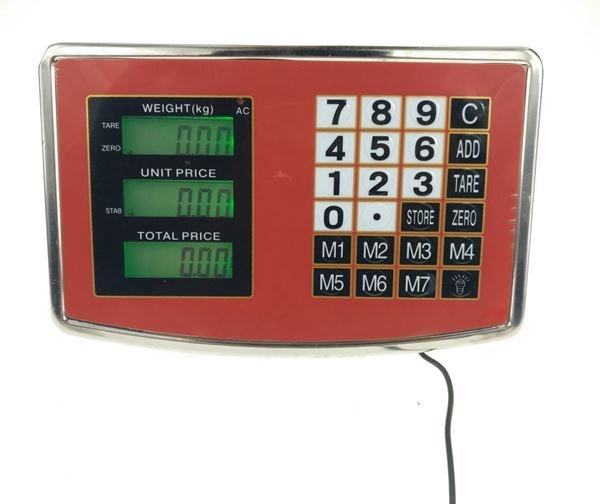 Plattformwaage 300Kg Bodenwaage Paketwaage 40*50Cm Lappbares