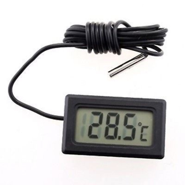 Mini Aquarium Wasser Temperaturanzeige Lcd Digital Fisch Tan