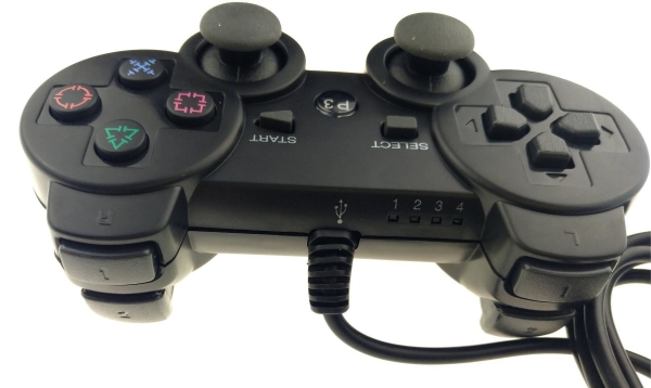 Ps3 Gamepad Wired Controller Dual Shockdualshock3 Sixaxis K