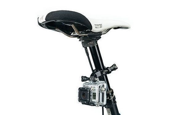 Fahrrad Motorrad Halterung für GoPro Hero Stangen Velo Stangenhalterung Lenkerbefestigun