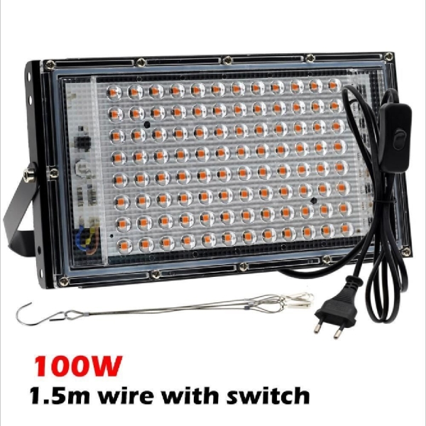 100W Pflanzenlampe Led Pflanzenwachstum Grow Light Lamp Pfla