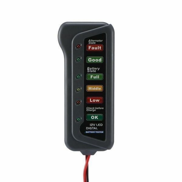  🔥 Batterietester Auto Motorrad Lichtmaschbatt