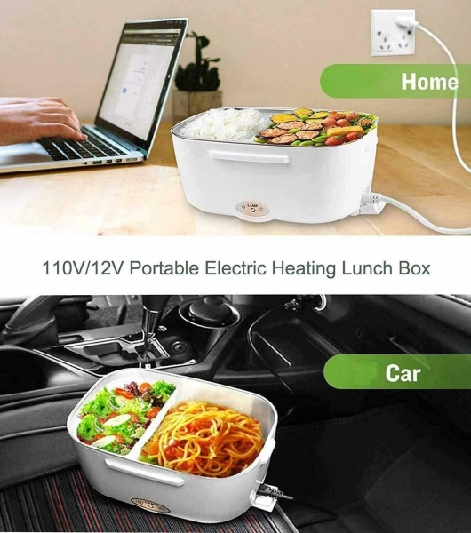 Elektrische Thermo Lunchbox Box 12V/220V Isolierbehälter The