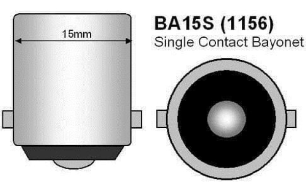 1X Blinker 27 Led P21W Ba15S Lampe 1156 P21W Standlicht Rück