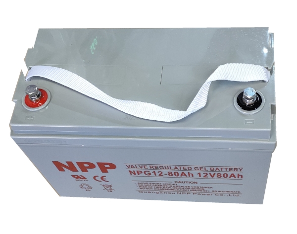 Npp 12V 80Ah Solar-Batterie Gel-Batterie Gel-Akku Solarbatterie Boatbatterie