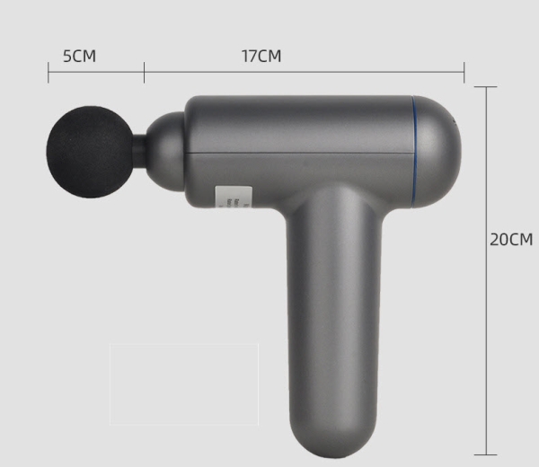 Massagepistole Mit 4 Köpfe Massagegerät Elektrisch Lcd Massa