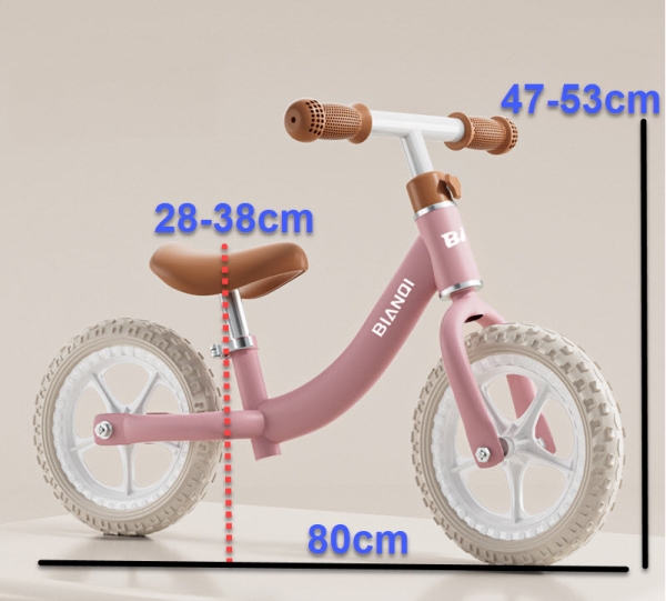 Kinderlaufrad Laufrad Kinderrad Kinderrad Lernrad Kinder Kinderfahrzeug Gummireifen Rad Bike pink