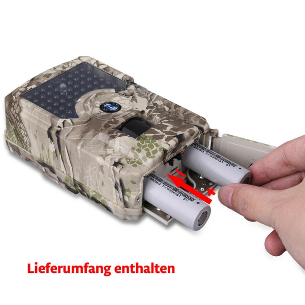 Kamera Wildkamera 1080P 12Mp Jagdkamera Fotofalle Pir Nachts